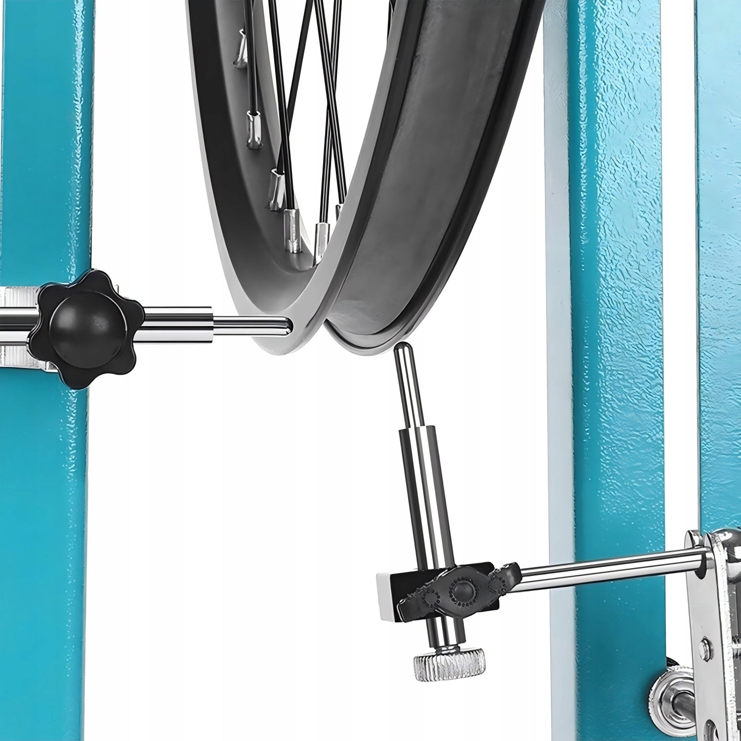 Bicycle Wheel Centering Stand, Bicycle Rim Repair Holder For for wheel centering