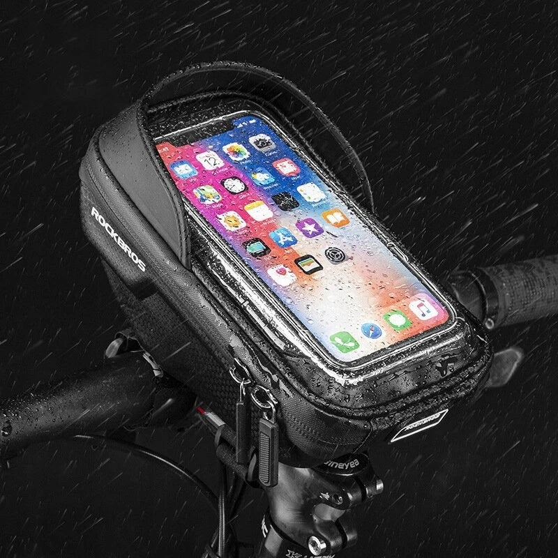 Bicycle bag Pouch for smartphone Rockbros B70 6,2 Color black