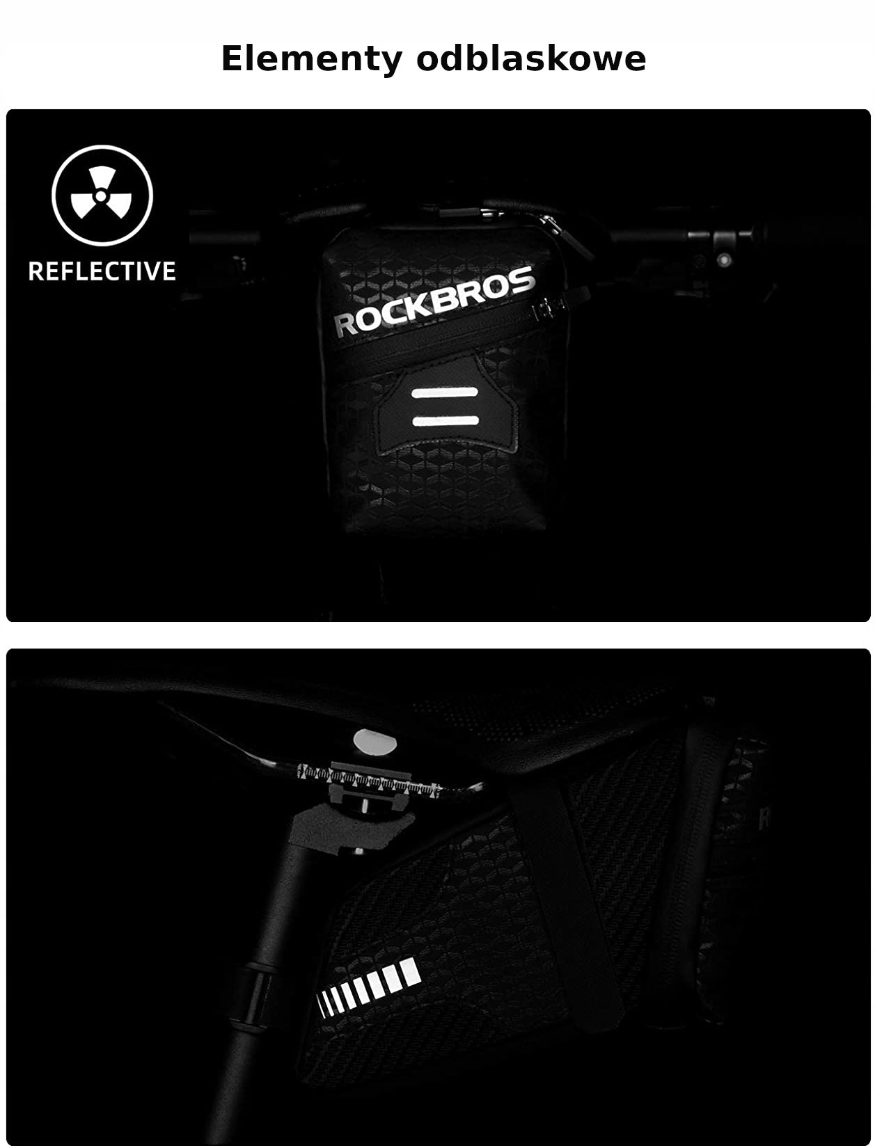 Bicycle bag ROCKBROS seat bag C29-BK EAN (GTIN) 5702410920927