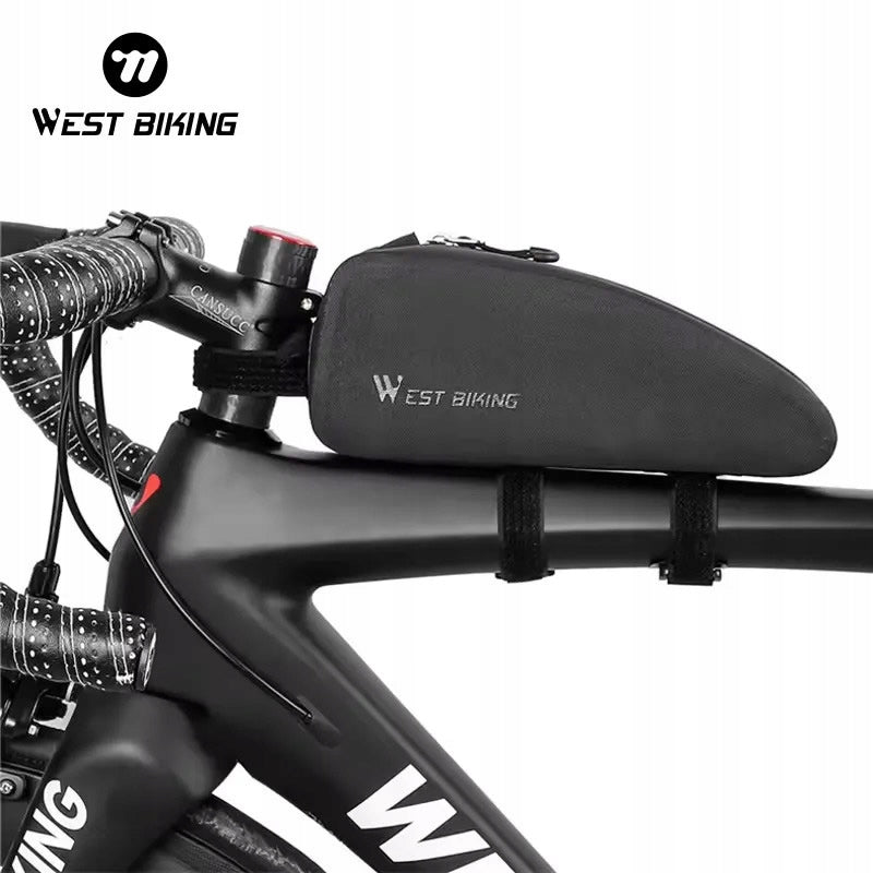 Bicycle bag for MTB road frame black West Biking 1l Color black