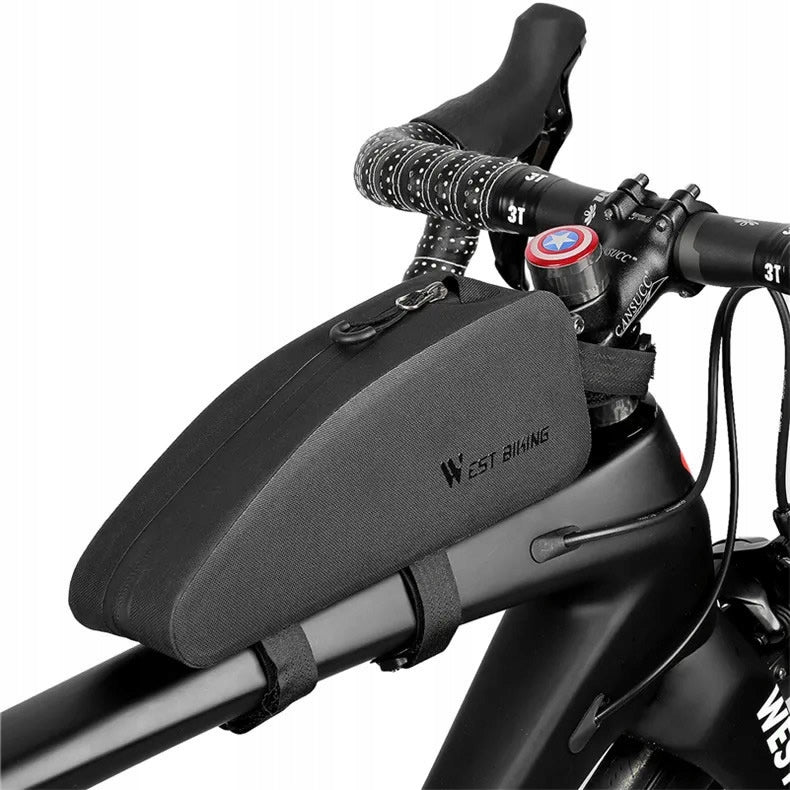 Bicycle bag for MTB road frame black West Biking 1l