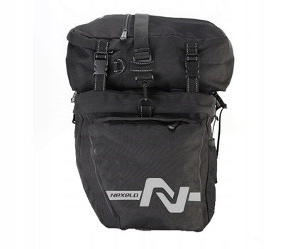 Bicycle bag for bike pannier for trunk large bicycle bag roomy Model L300342NEX