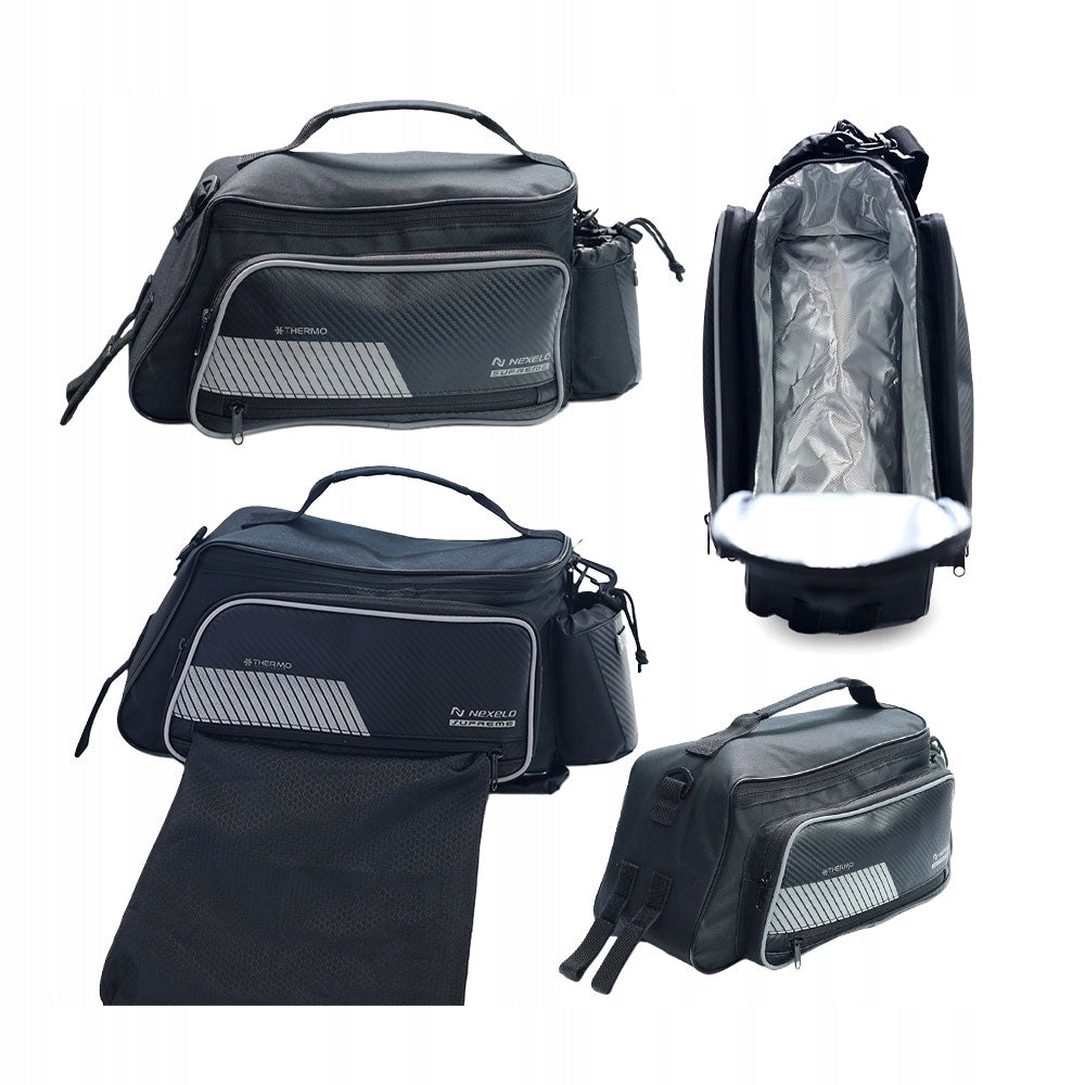 Bicycle bag for bike rack THERMO bike roomy stiffened 12l