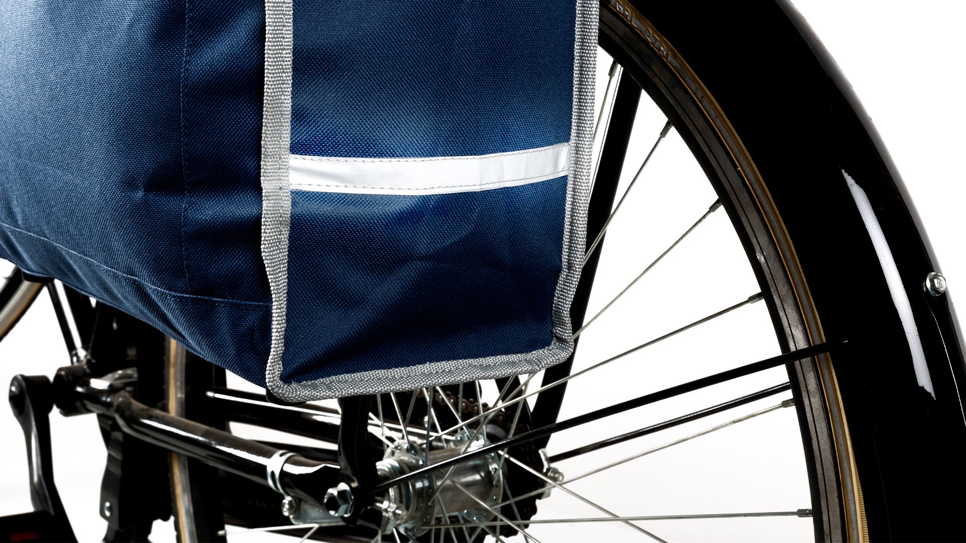 Bicycle bag large bike rack with zipper for shopping DUNLOP Manufacturer code 8711252174211