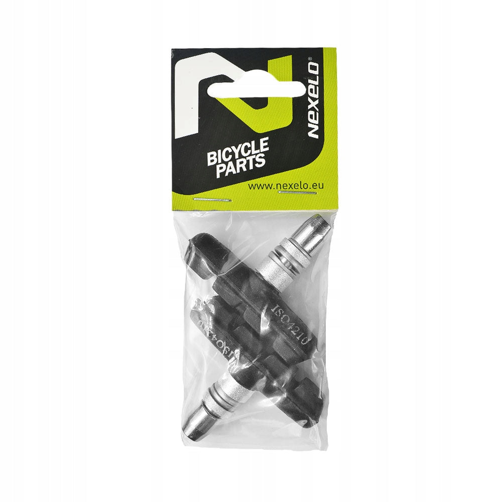 Bicycle brake pads 2 sets V-brake for bike 4 pieces for 2 wheels Model L122713NEX