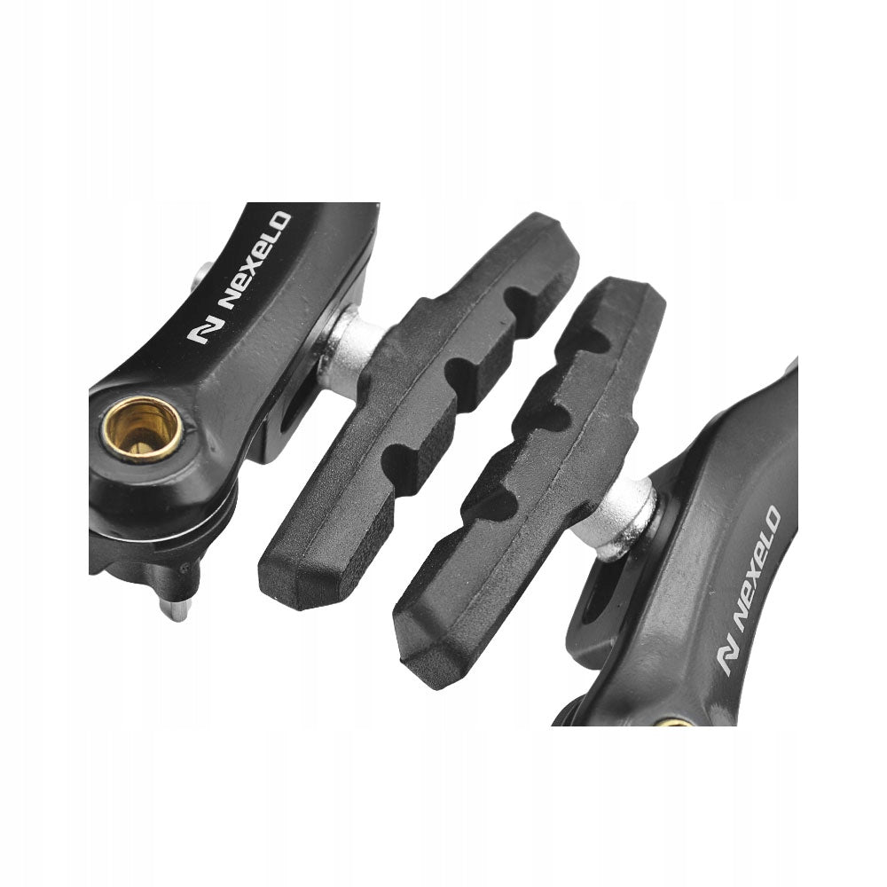 Bicycle brake pads V-Brake jaw front rear 110 mm black SET Manufacturer code DV23A BLACK