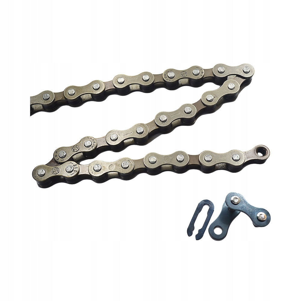 Bicycle chain 1 row 106 links for bike M1/2 x 1/8 inch pin 8,6 mm Brand Nexelo