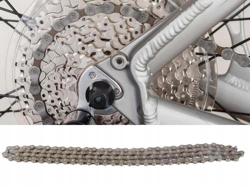 Bicycle chain 6/7/8 row 116 links for MTB bike durable with PIN Brand no brand