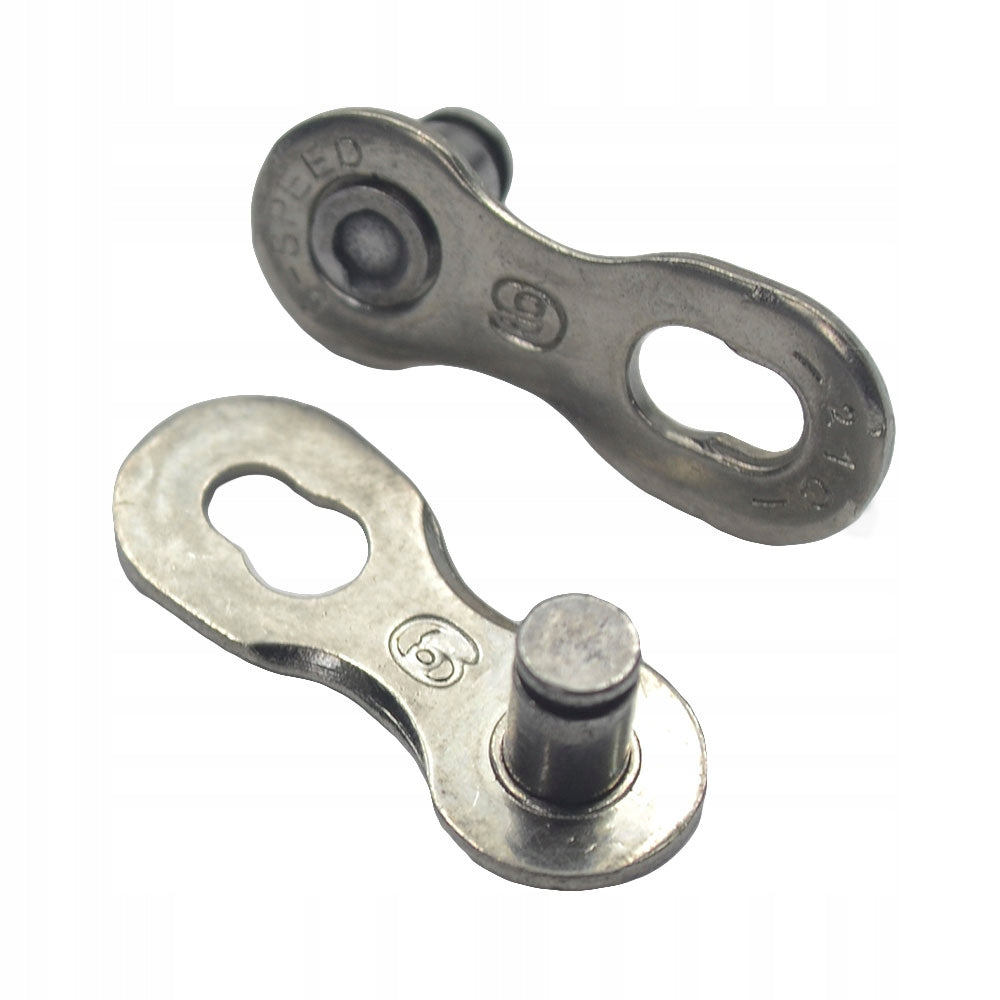 Bicycle chain 9 row 116 links for MTB bike pin length 8,6 mm Number of rear cassette sprockets / external link width 9/ (6,6 - 6,8 mm)