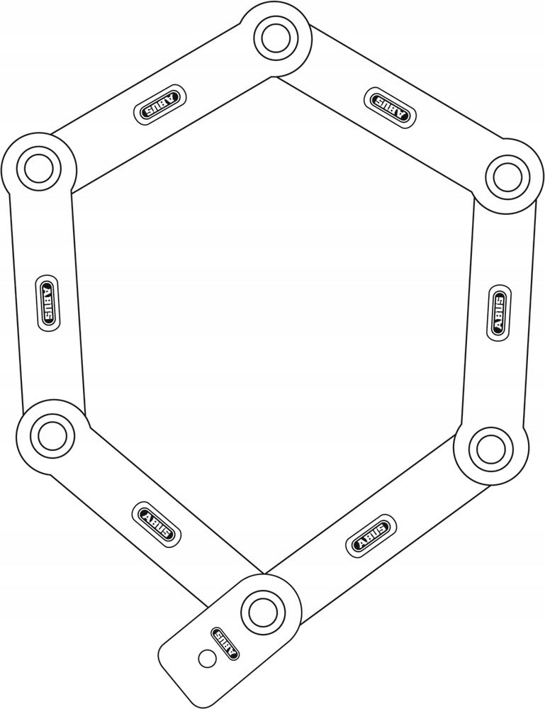 Bicycle chain protection Abus CityChain 6800/110 2.0 Brand Abus
