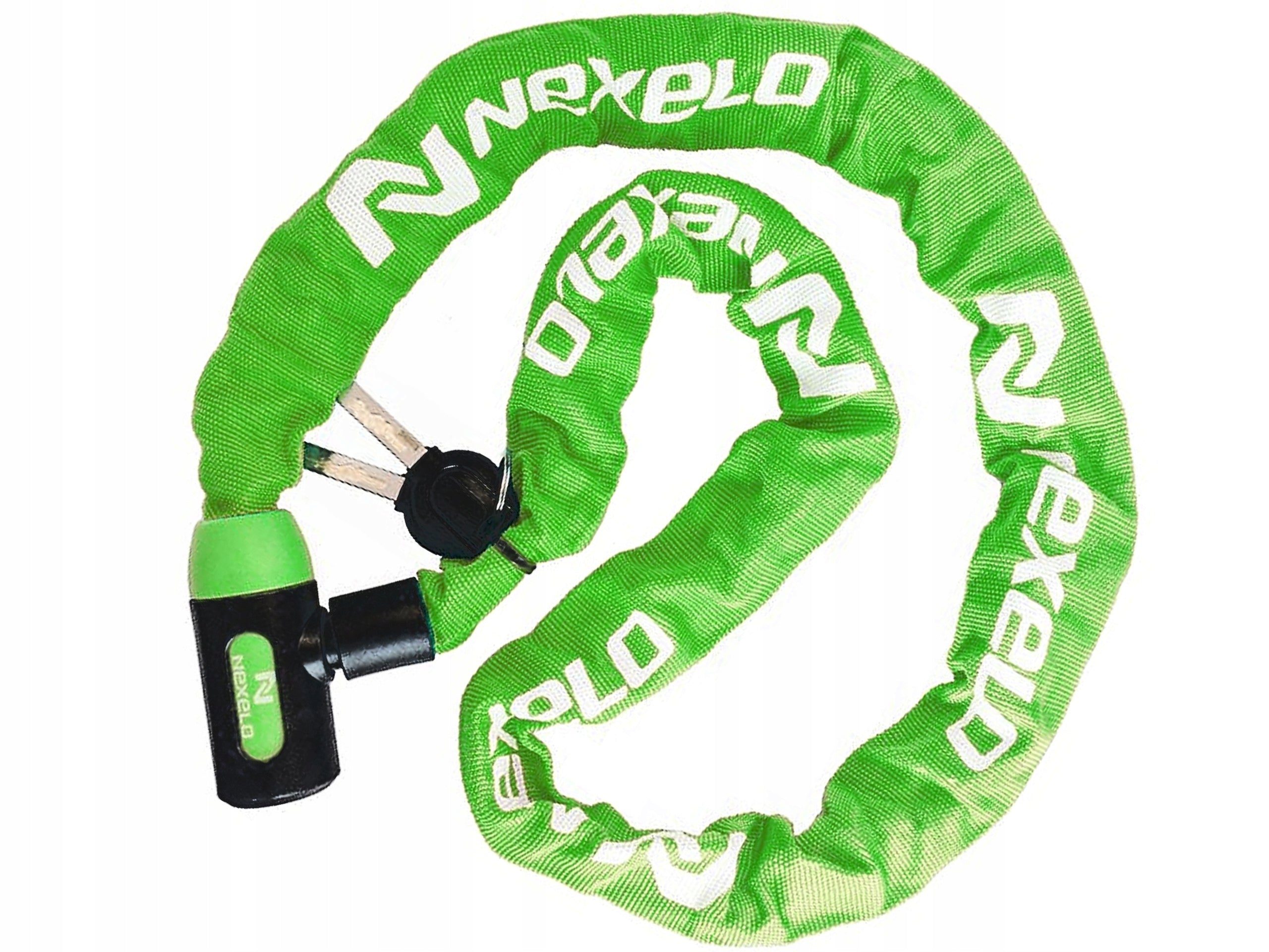 Bicycle chain protection Nexelo L233787NEX, 1200 mm, green