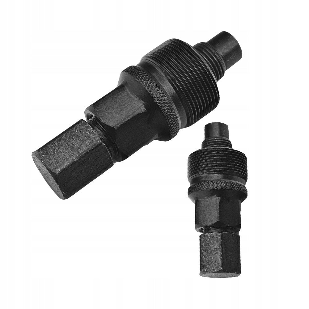 Bicycle crank mechanism crank puller wrench for bicycle steel