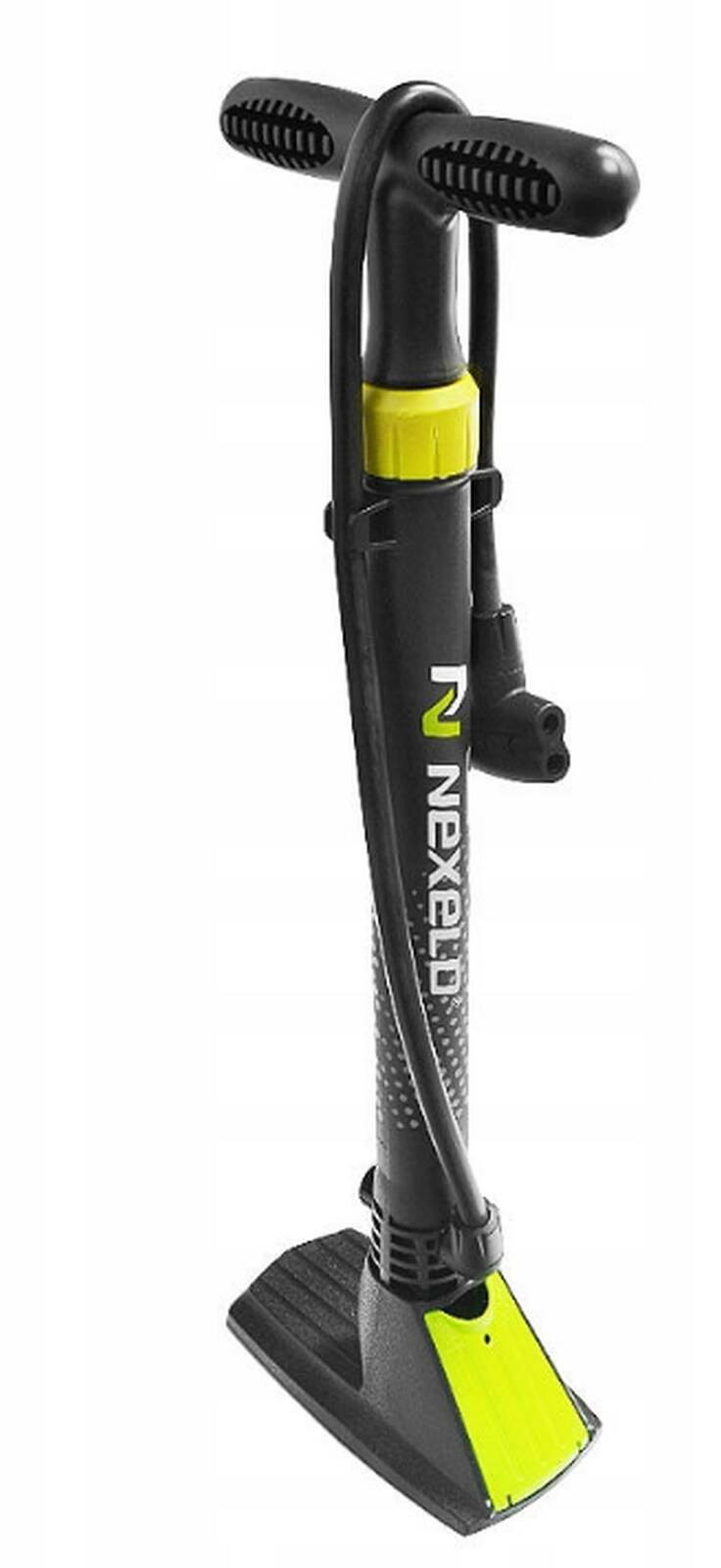 Bicycle floor pump Nexelo valve AV/DV/FV plastic Brand Nexelo