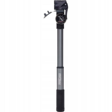 Bicycle hand pump with pressure gauge Kraft&Dele (KD11823) Dominant material plastic aluminum composite