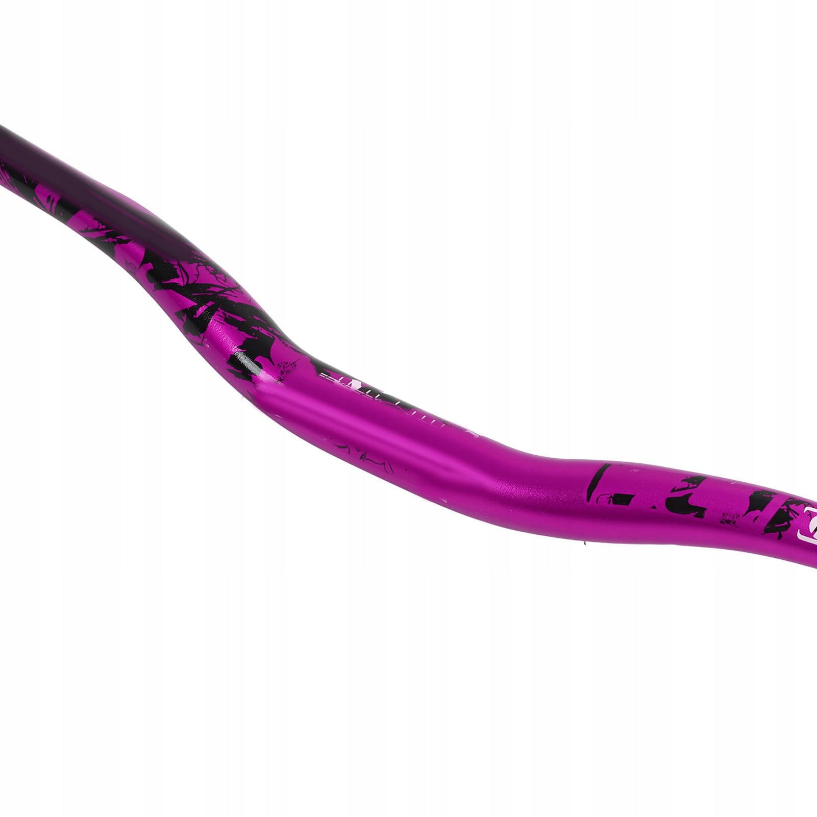 Bicycle handlebar aluminium profiled swallow 780 mm 31,8 mm purple Brand no brand