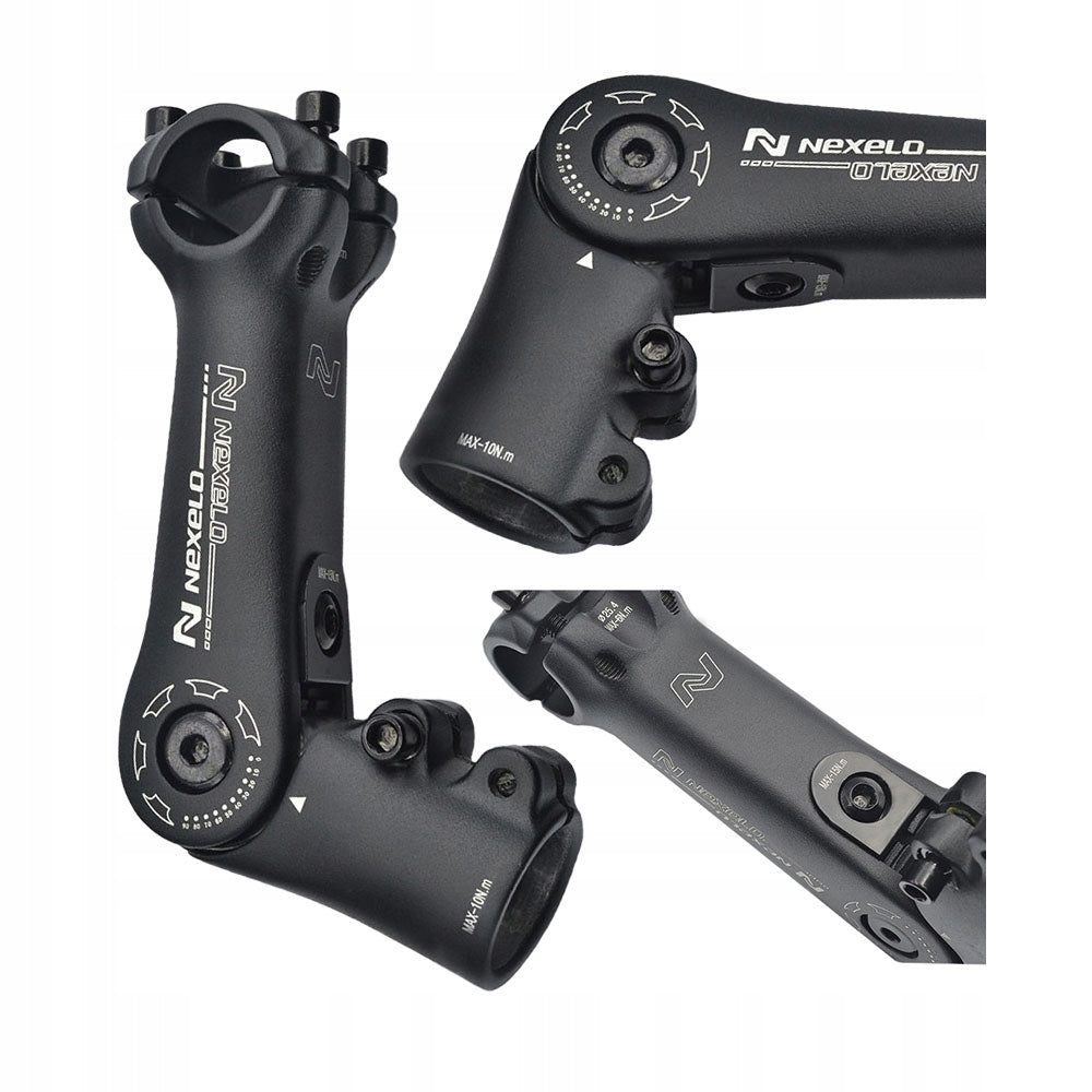 Bicycle handlebar bracket adjustable 25,4 mm reach 110 mm new