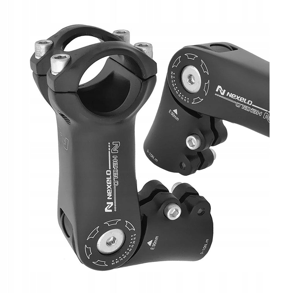 Bicycle handlebar bracket adjustable 31,8 mm reach 90 mm new