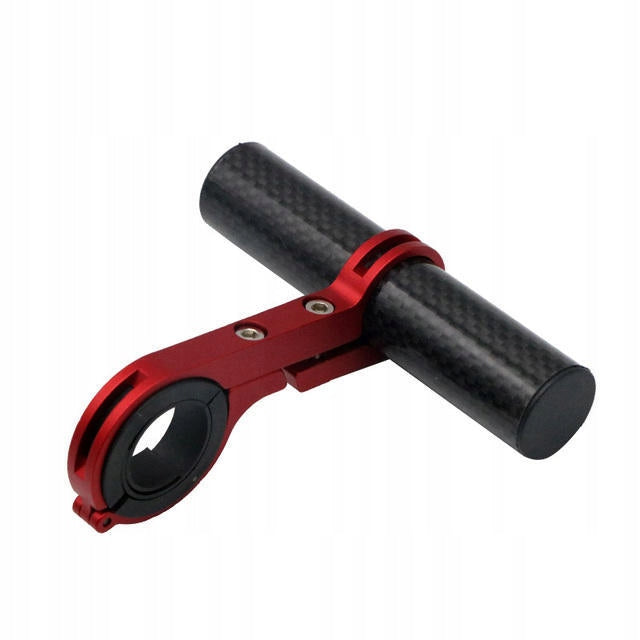 Bicycle holder EXTENDER BAR Handlebar extension RIDERACE (RR7645C-RED)