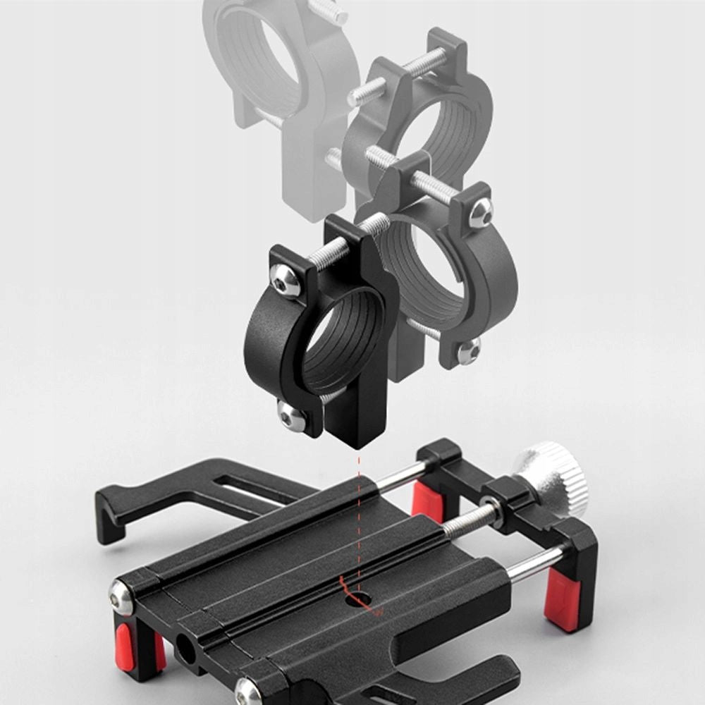 Bicycle holder for aluminum phone RockBros Model 699BK