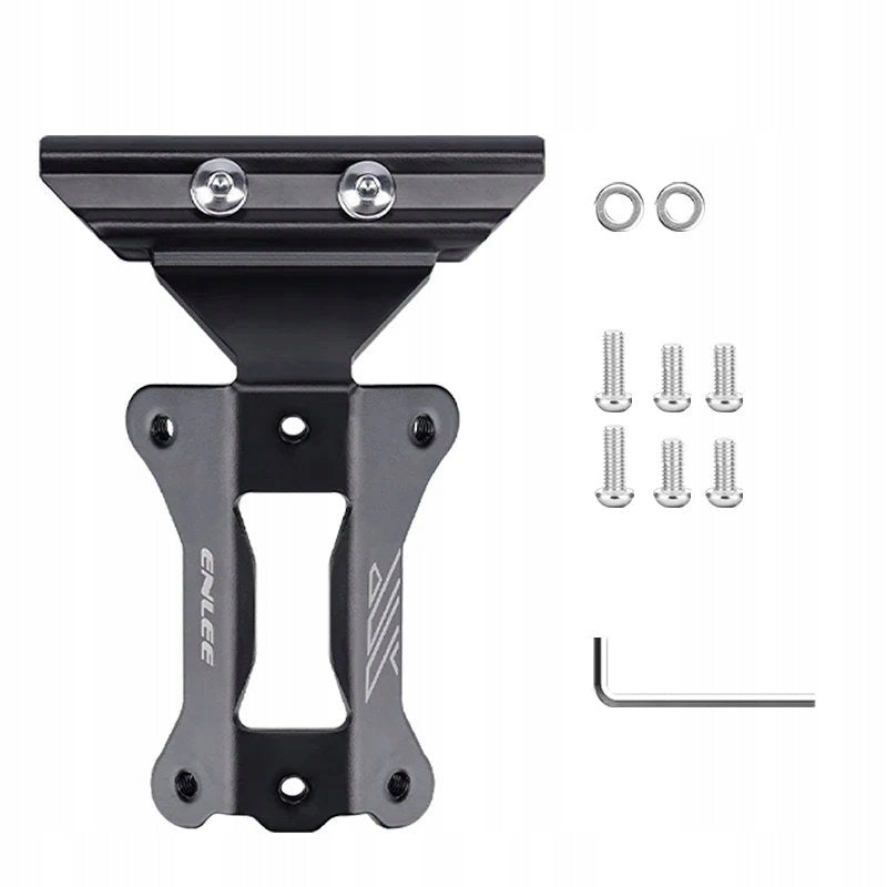 Bicycle holder steel two water bottle baskets mounted under the saddle Enlee