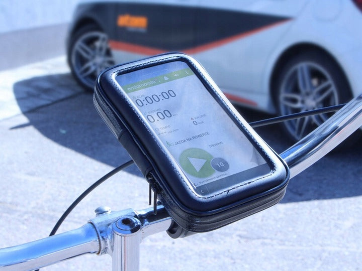Bicycle holder waterproof handlebar phone scooter pouch Brand Forever
