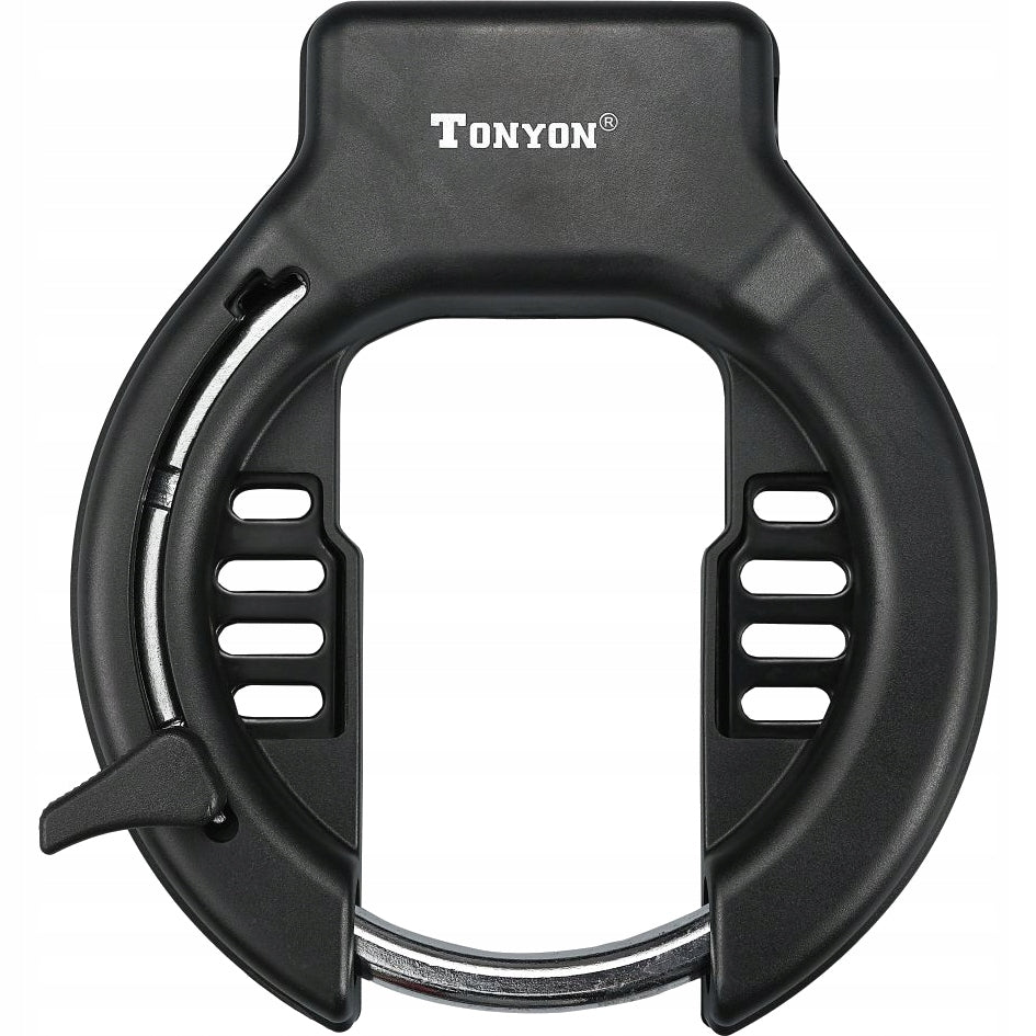 Bicycle horseshoe lock wheel black 2 keys Tonyon TY815 black