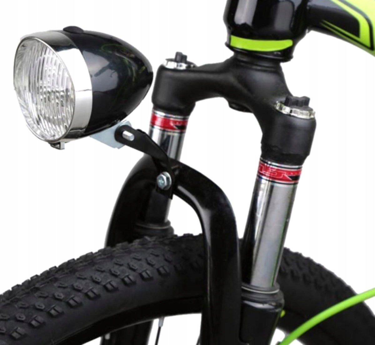 Bicycle light front lighting RETRO 3 battery operated LEDs Manufacturer code IB-JY592-CZ