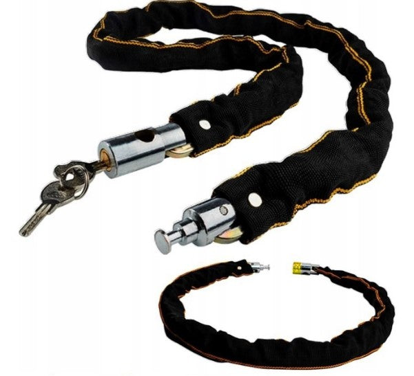 Bicycle lock 2 keys strong chain lock