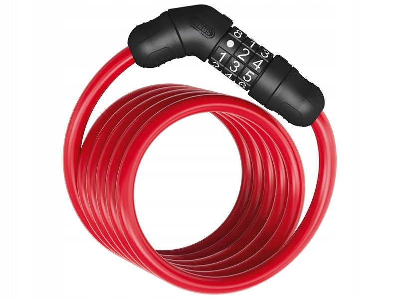 Bicycle lock ABUS Star 4508C/150 Cable Red