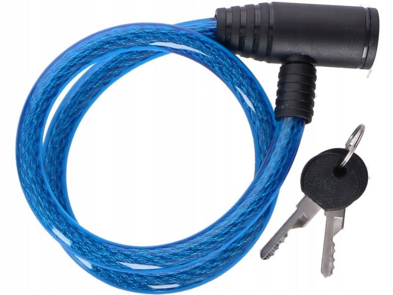 Bicycle lock DUNLOP 1042459 Cable Blue