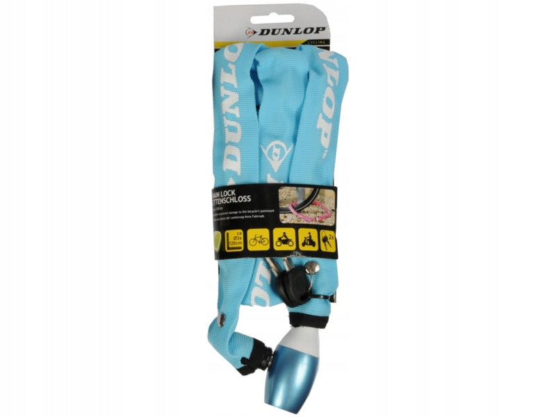 Bicycle lock DUNLOP 1042848 Chain Blue