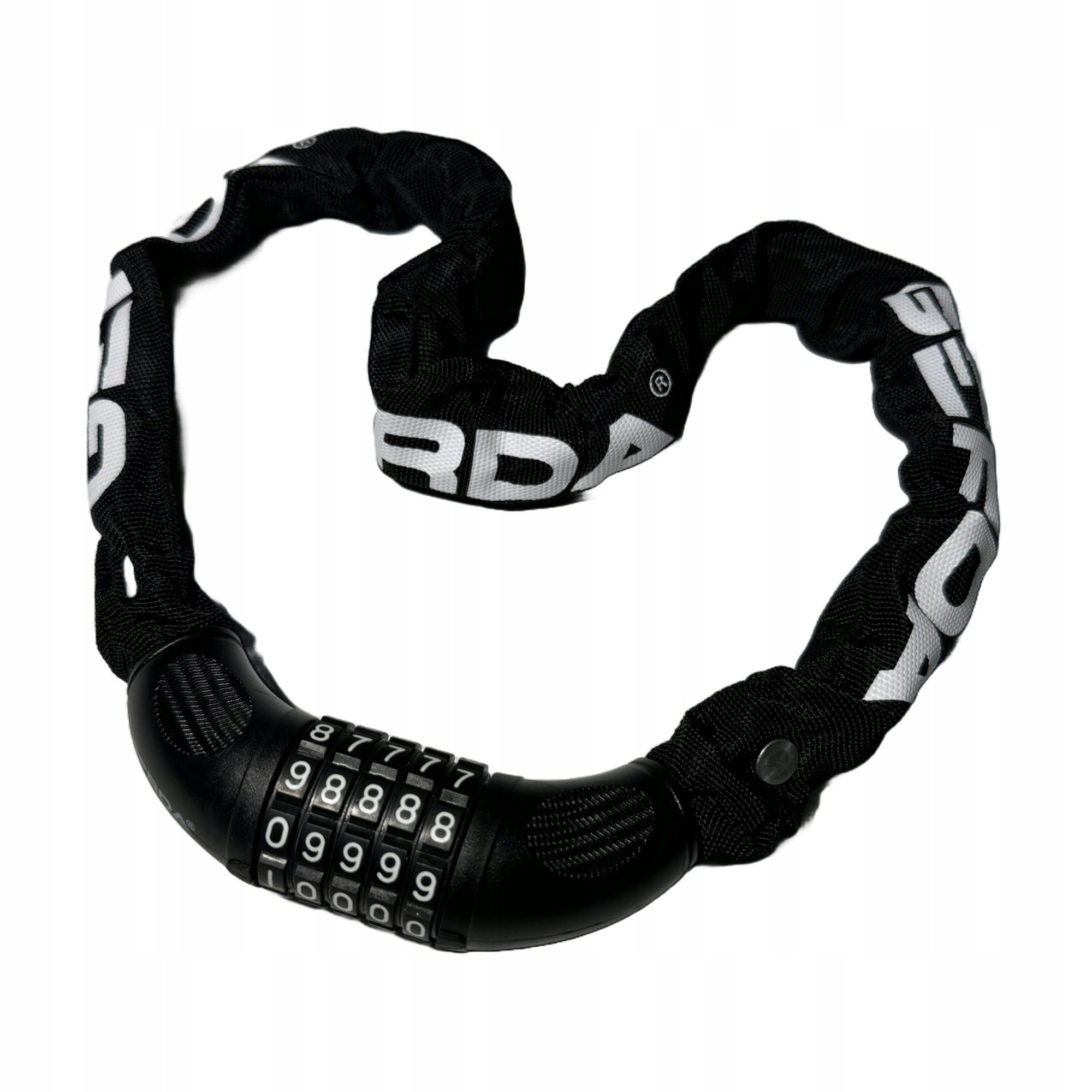 Bicycle lock GERDA CONTRA COMBO 900/6C chain Black Universal Packaging status original