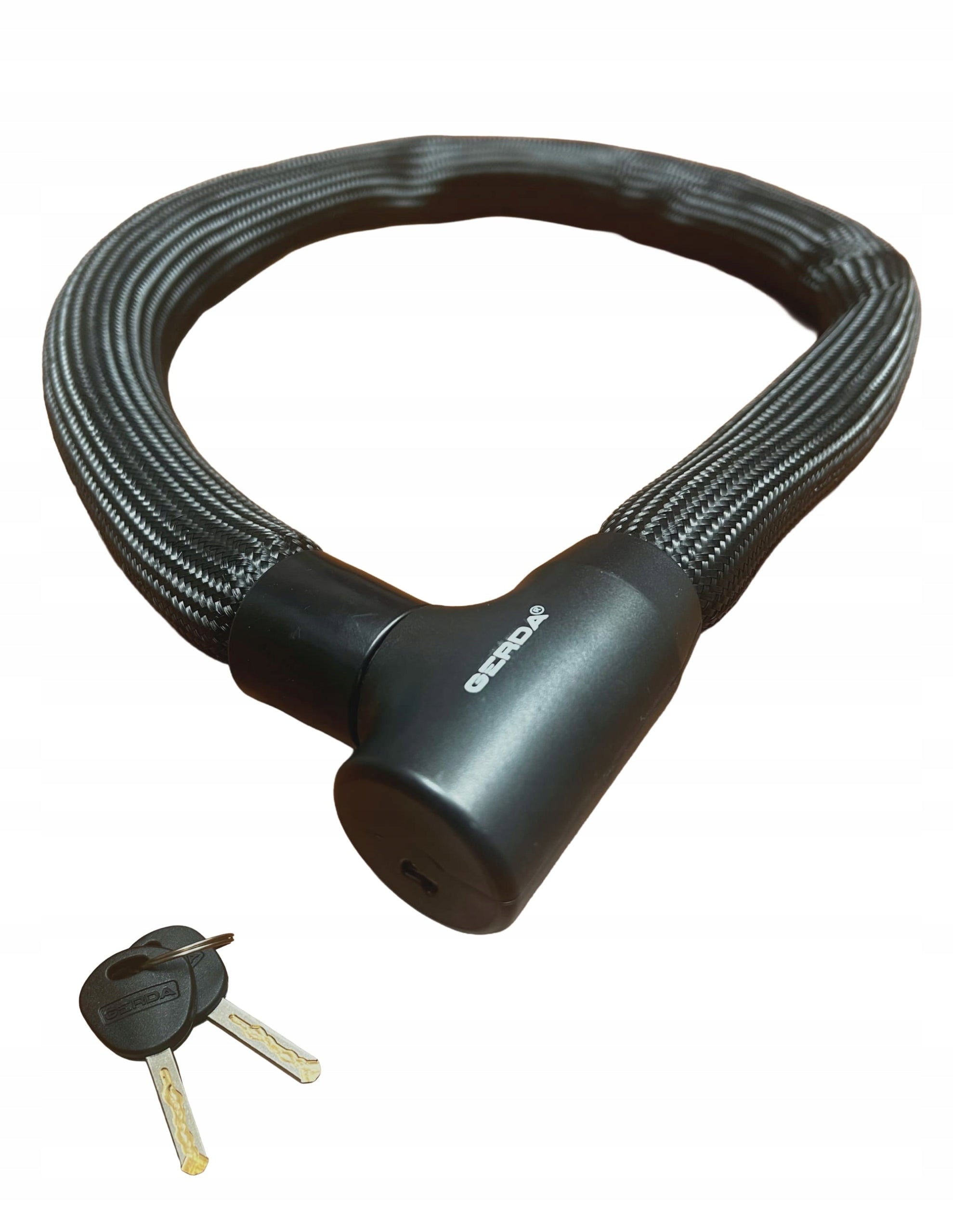 Bicycle lock GERDA CONTRA MEMO 900/6 chain Black Universal Packaging status original