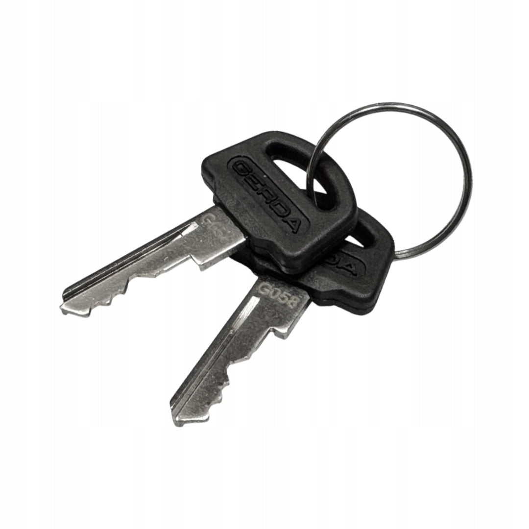 Bicycle lock GERDA FLEX 1000/6A key + handle Kind cord
