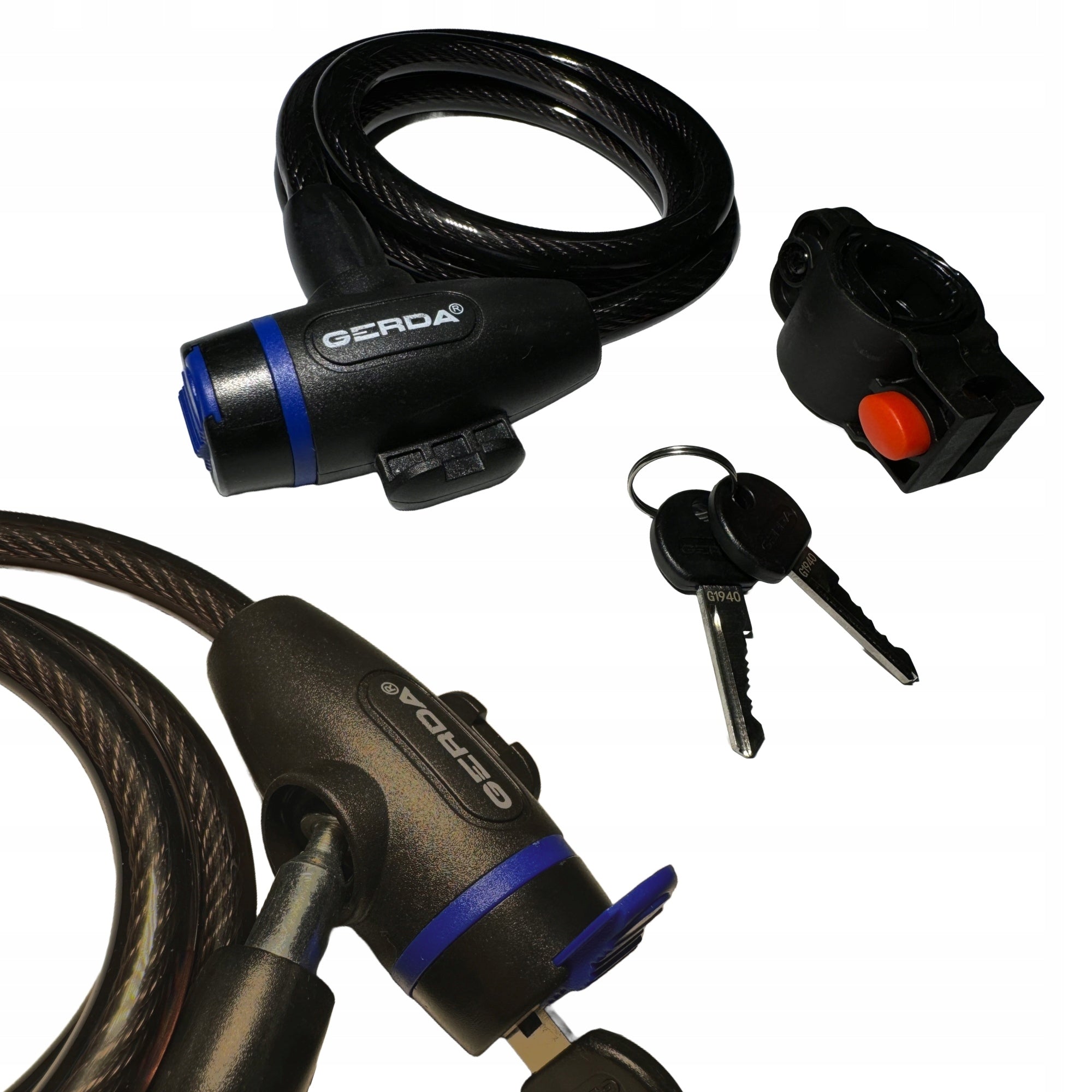 Bicycle lock GERDA FLEX 1200/10S Universal Brand Gerda