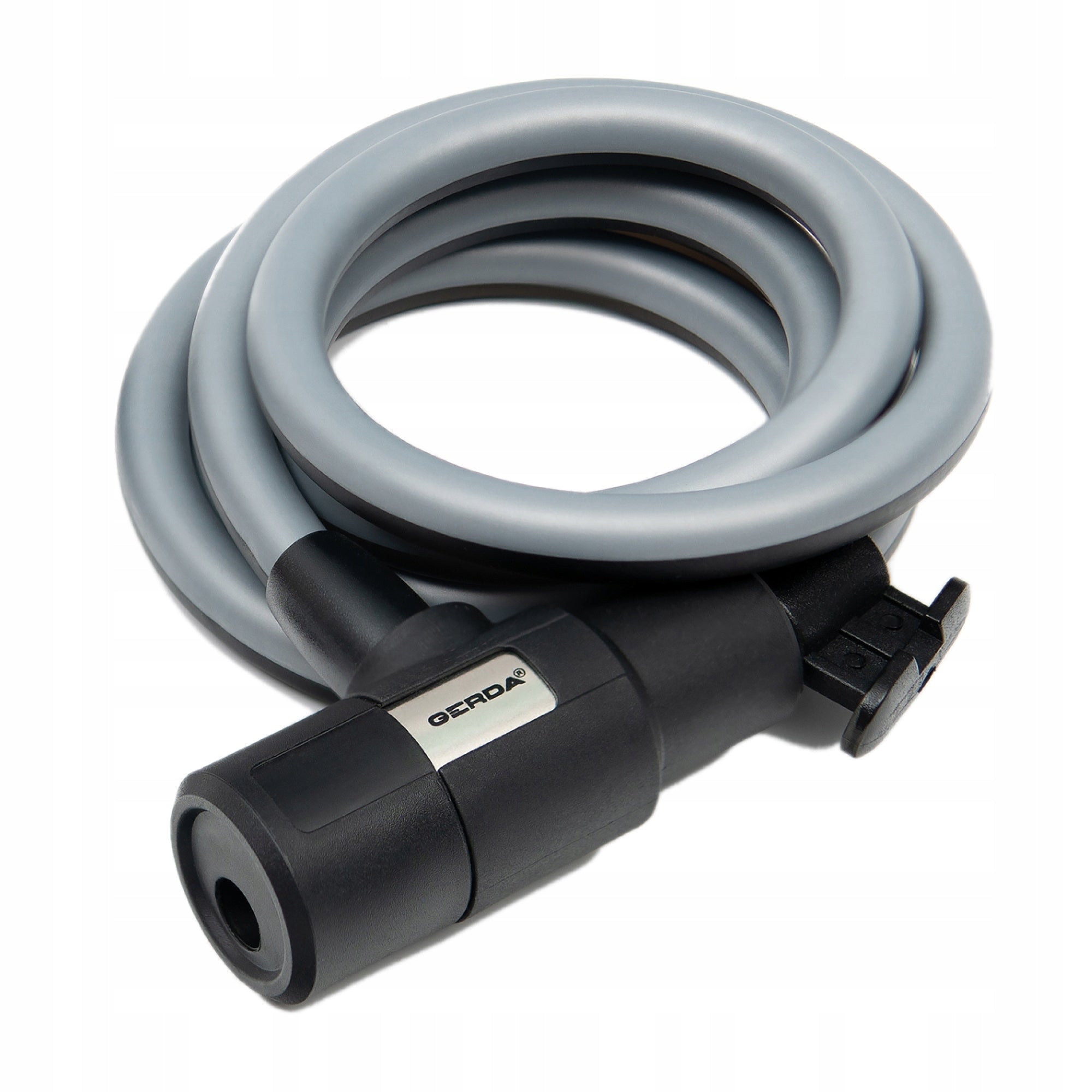 Bicycle lock GERDA GREY FLEX 1500/12V Grey Universal