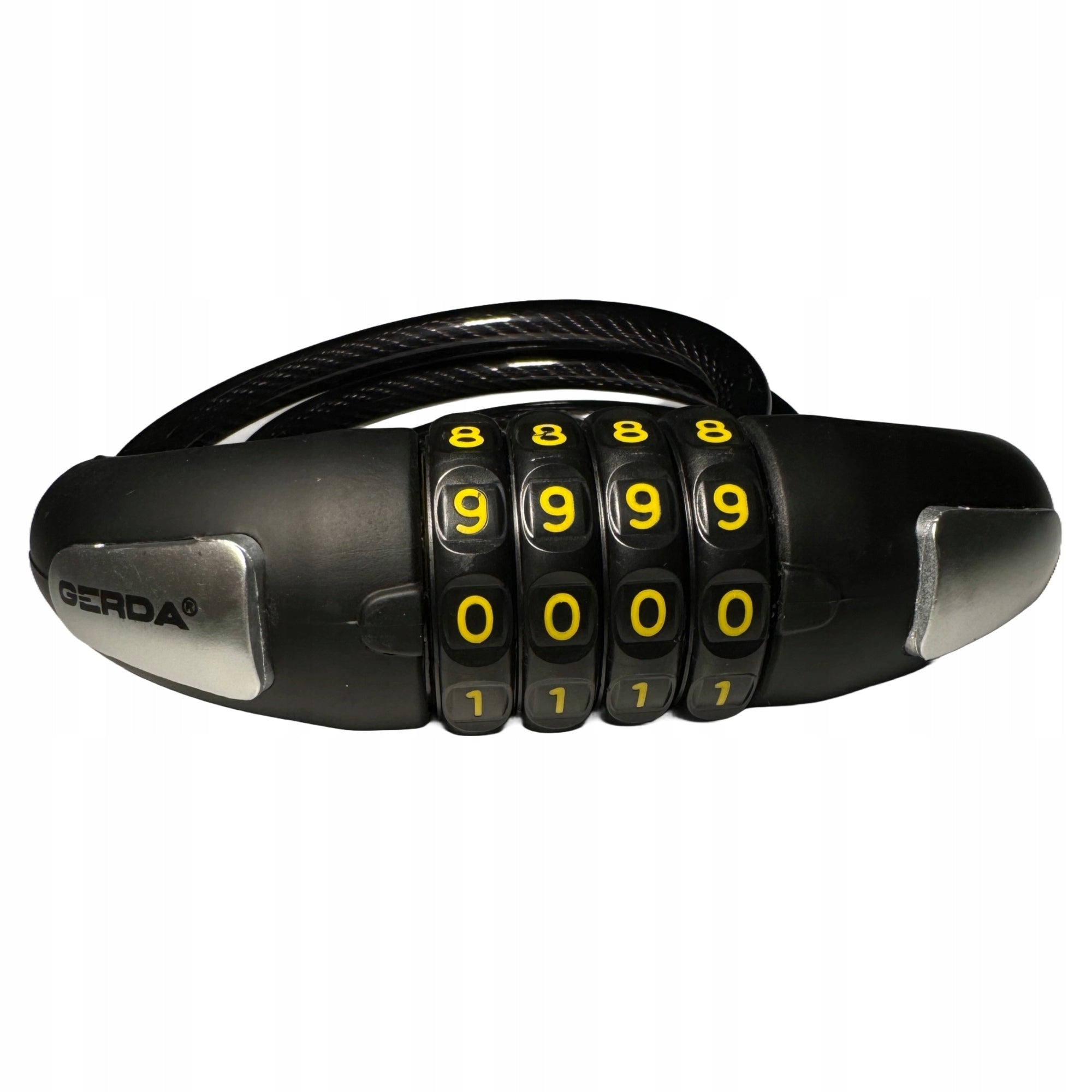 Bicycle lock GERDA KOMBO FLEX 1000/8C Weight 150 g