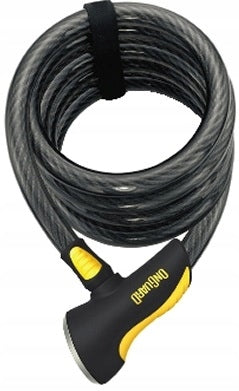 Bicycle lock ONGUARD Doberman 8028 185cm - 5 keys Color black