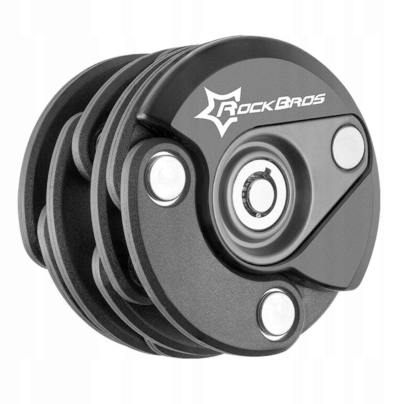 Bicycle lock ROCKBROS key lock black Manufacturer code WL798BK