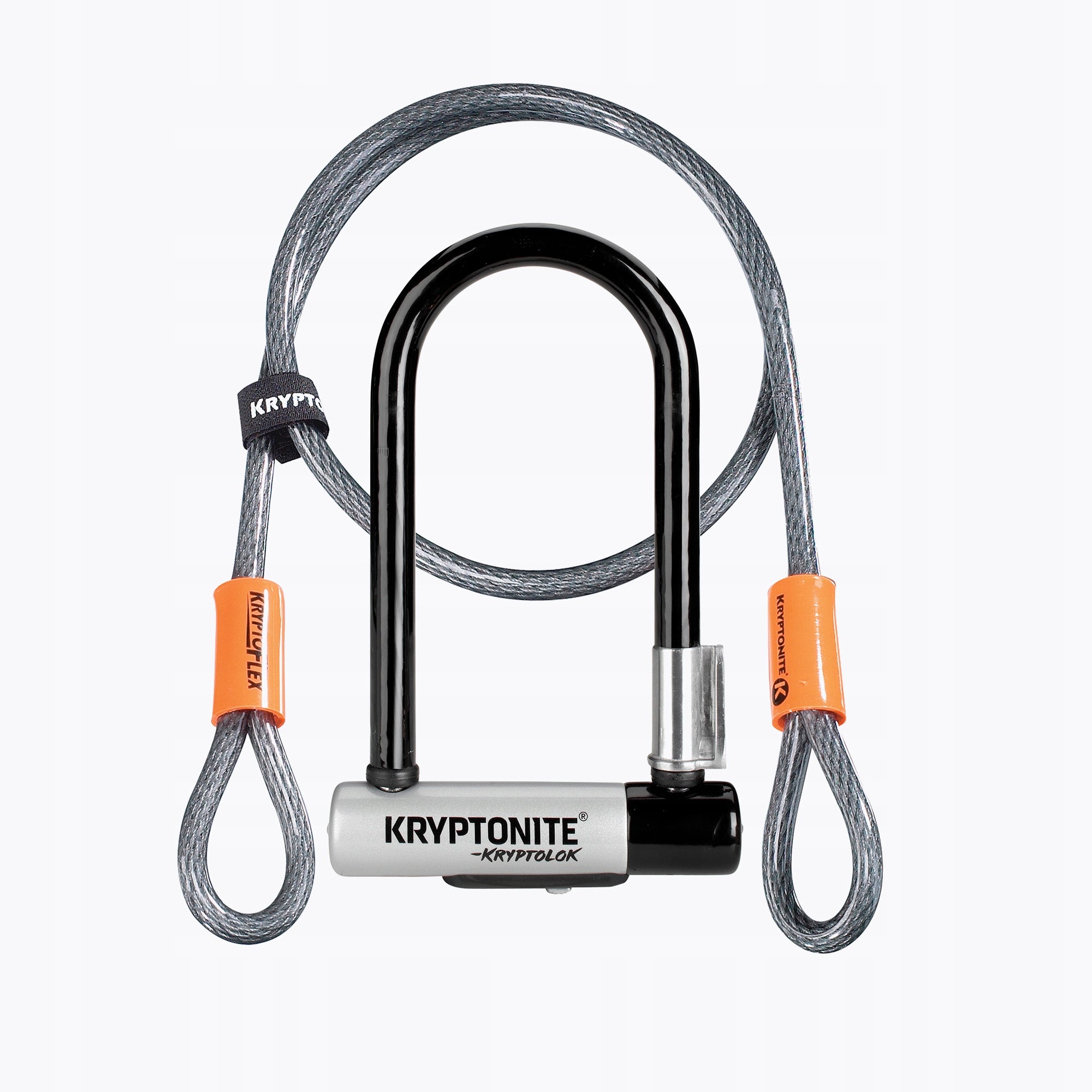 Bicycle lock U-Lock Kryptonite Kryptolok black Mini-7 in 0.82 x 17.8cm Brand Kryptonite