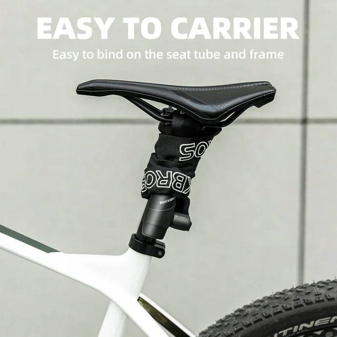 Bicycle lock, anti-theft chain 95cm + 2 Keys ROCKBROS Kind chain