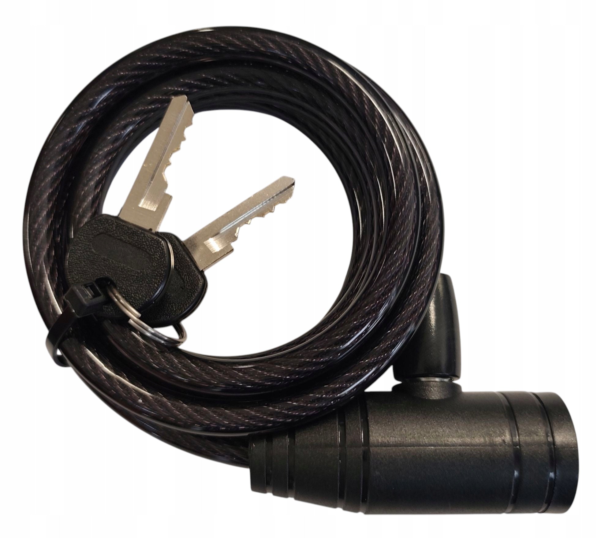 Bicycle lock bicycle security strong cable with key 8x1800mm Brand no brand