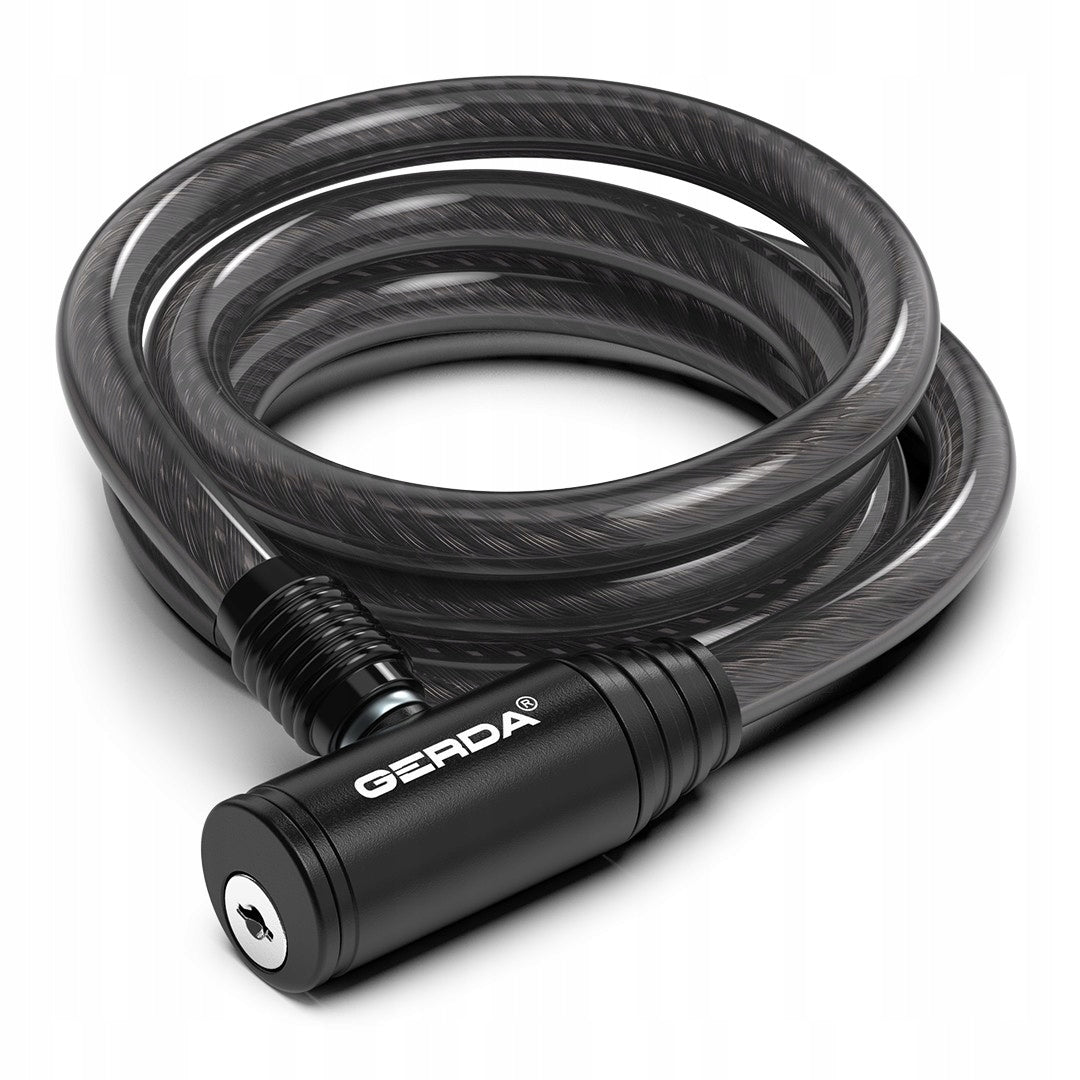 Bicycle lock cable with key GERDA FLEX 1000/10K