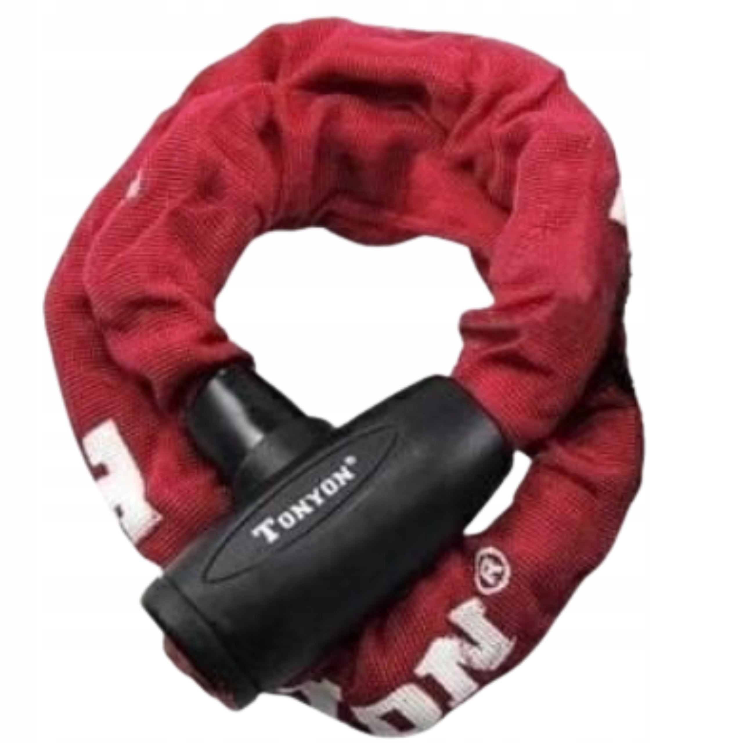 Bicycle lock chain 8x1200 for key for scooter gate red cover Manufacturer code TY715 1200MM