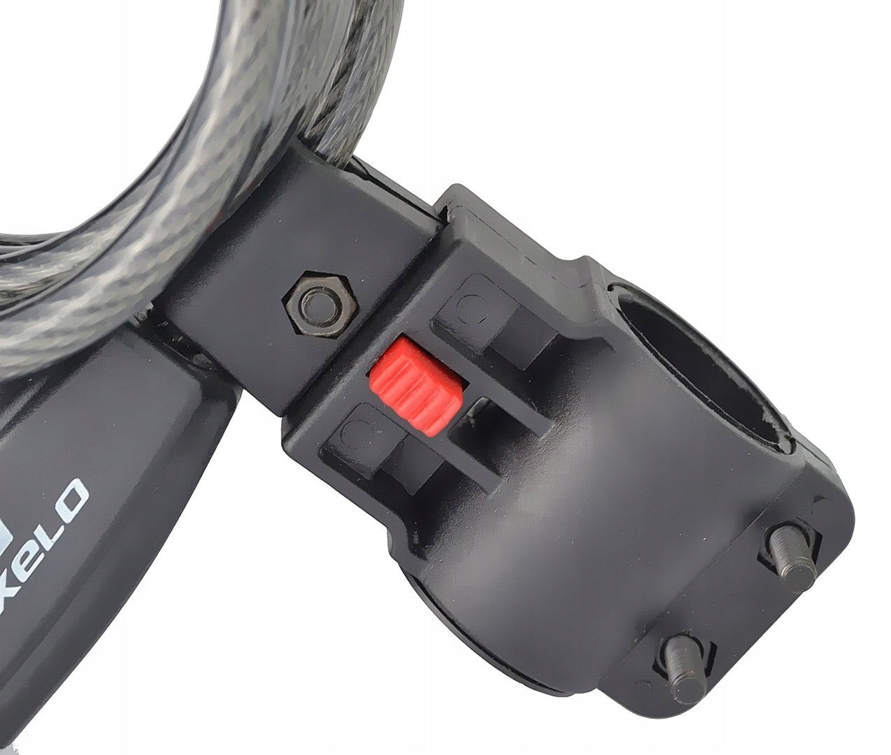 Bicycle lock closure for bike key loop spiral cable bike Brand Nexelo