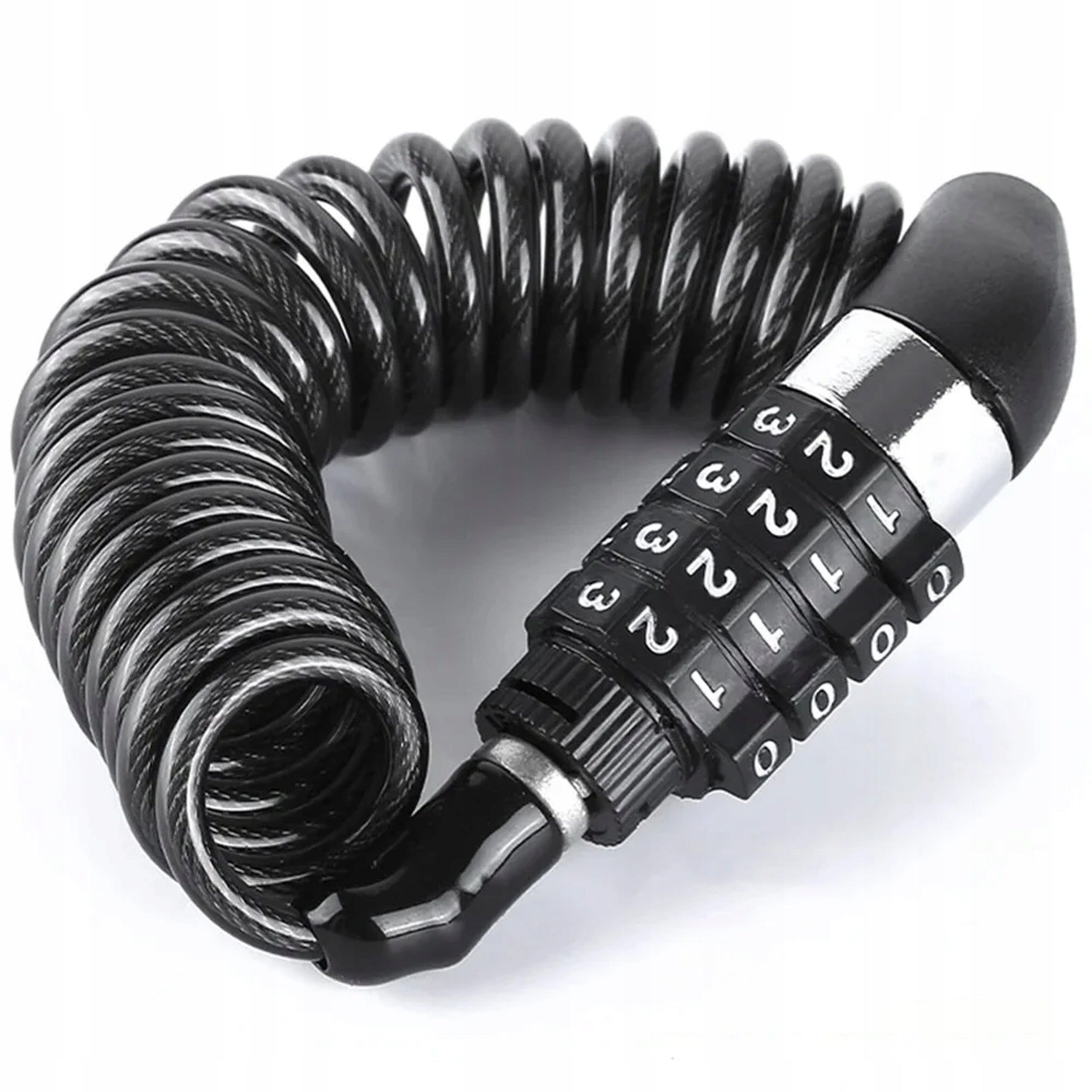 Bicycle lock for bicycle chain cord for code cipher 130cm Manufacturer code 5907378742776