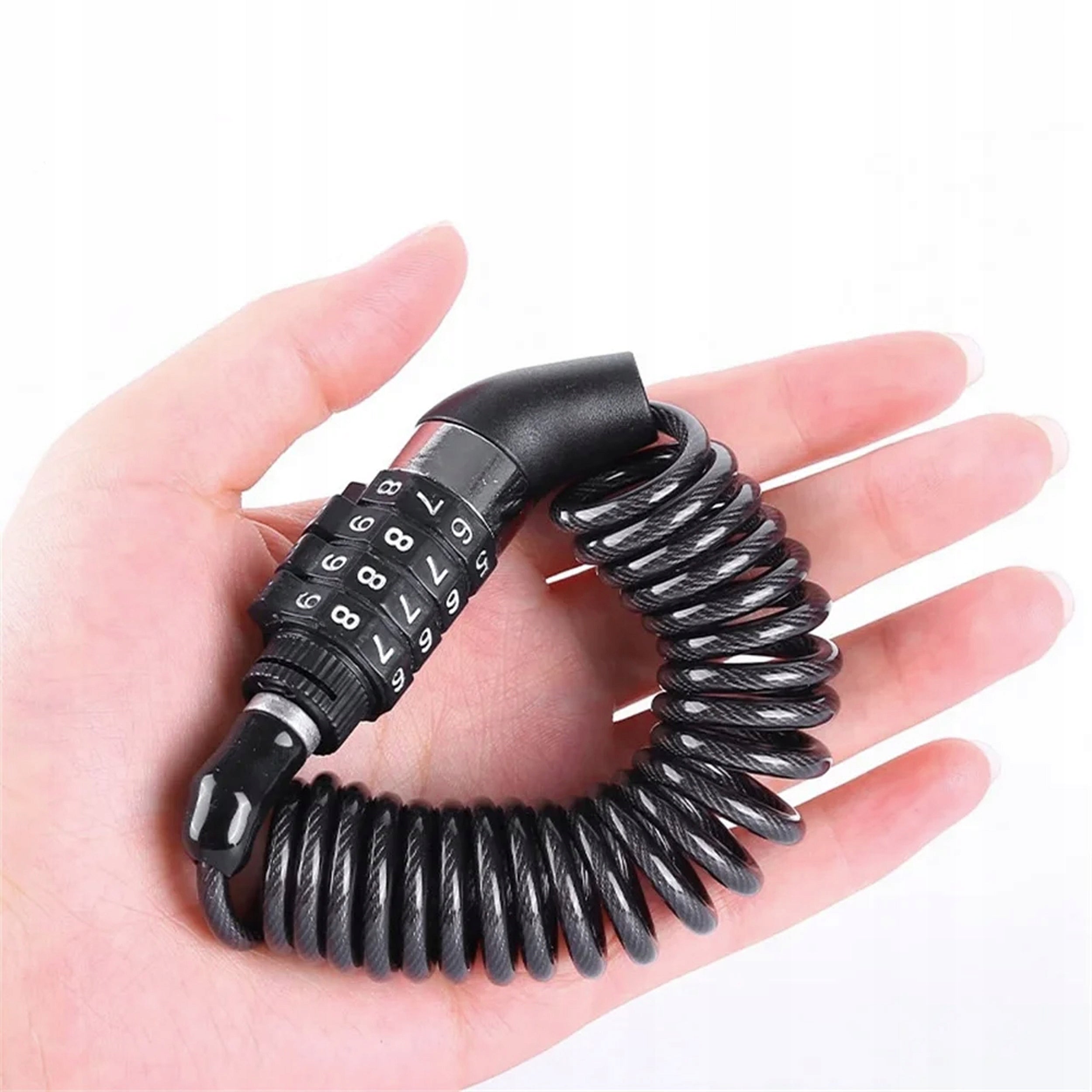 Bicycle lock for bicycle chain cord for code cipher 130cm Weight 58 g