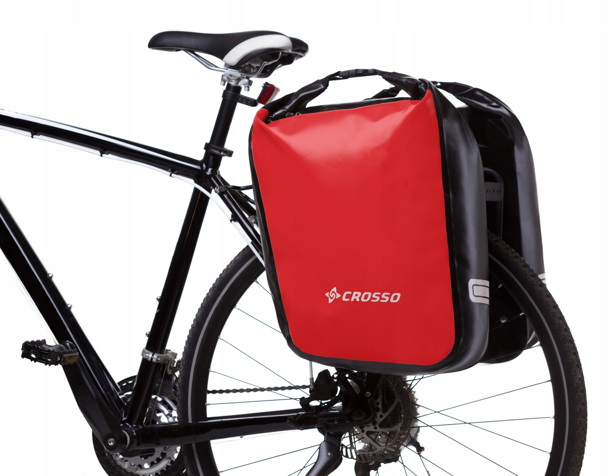 Bicycle panniers Crosso Dry 60 / System Crosso - Red
