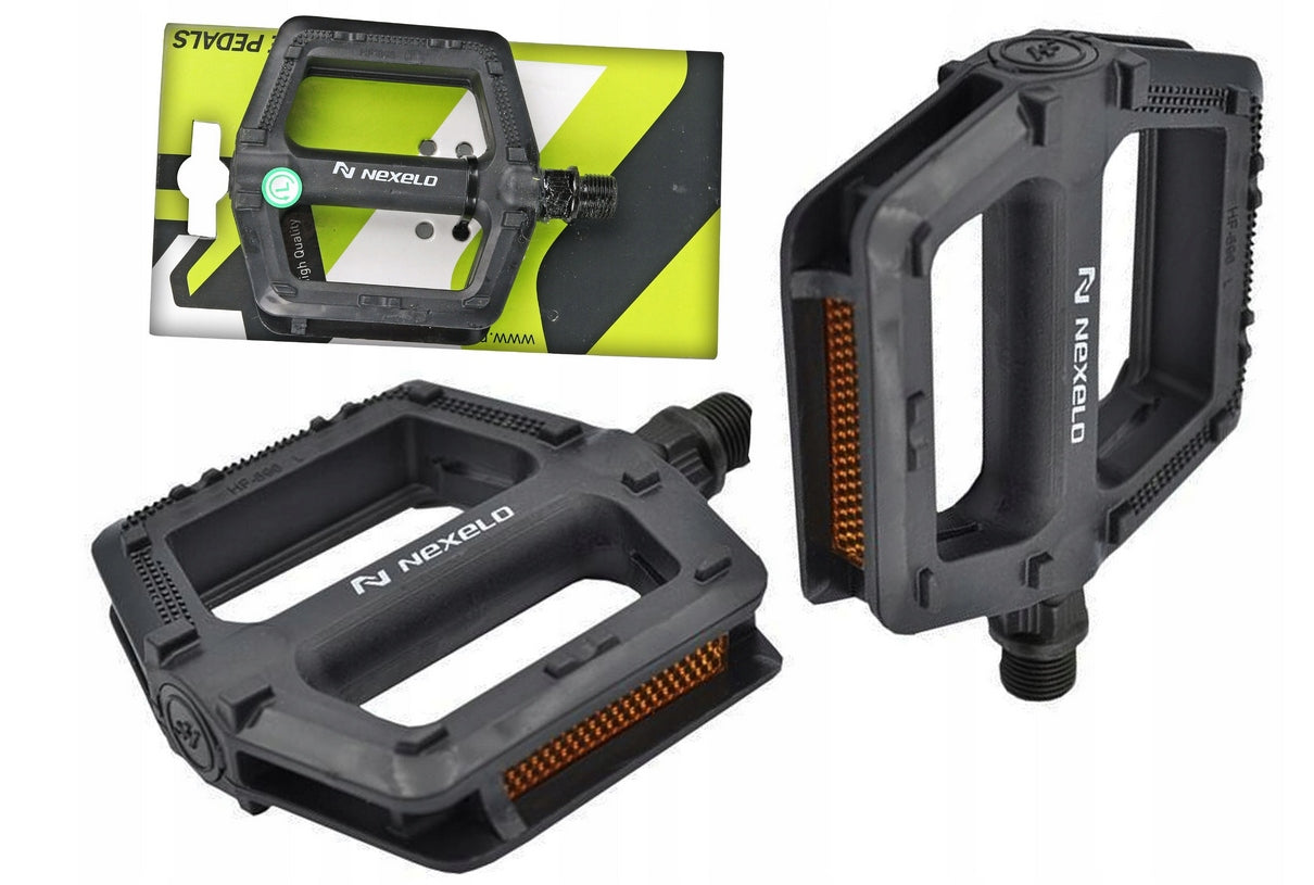 Bicycle pedals NEXELO MTB/BMX DU 9/16 black