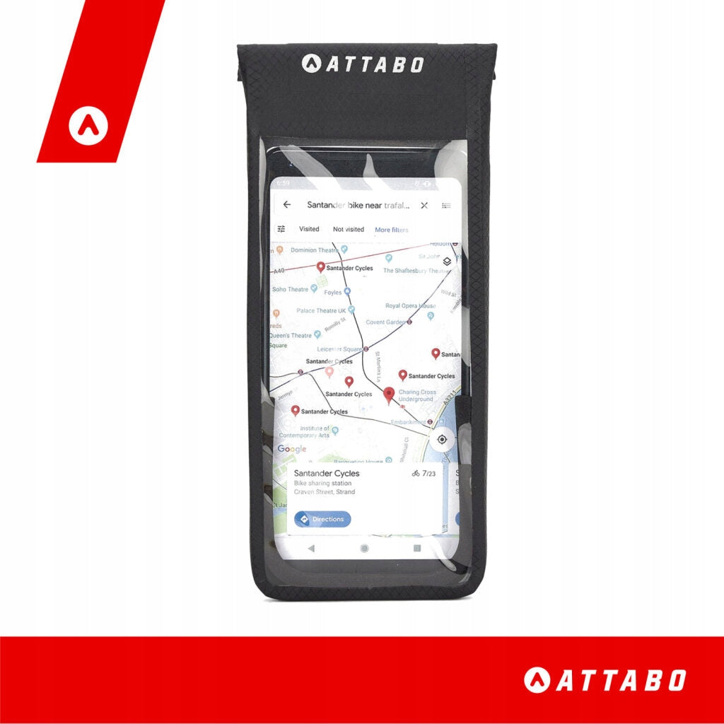 Bicycle phone holder ATTABO Guard IPX4 black OS Model Guard IPX4